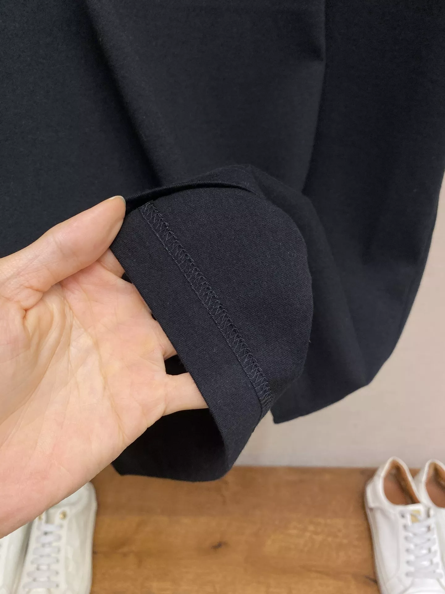 입생로랑 로고 레터링 루즈핏 반팔 티셔츠 상세 이미지 7