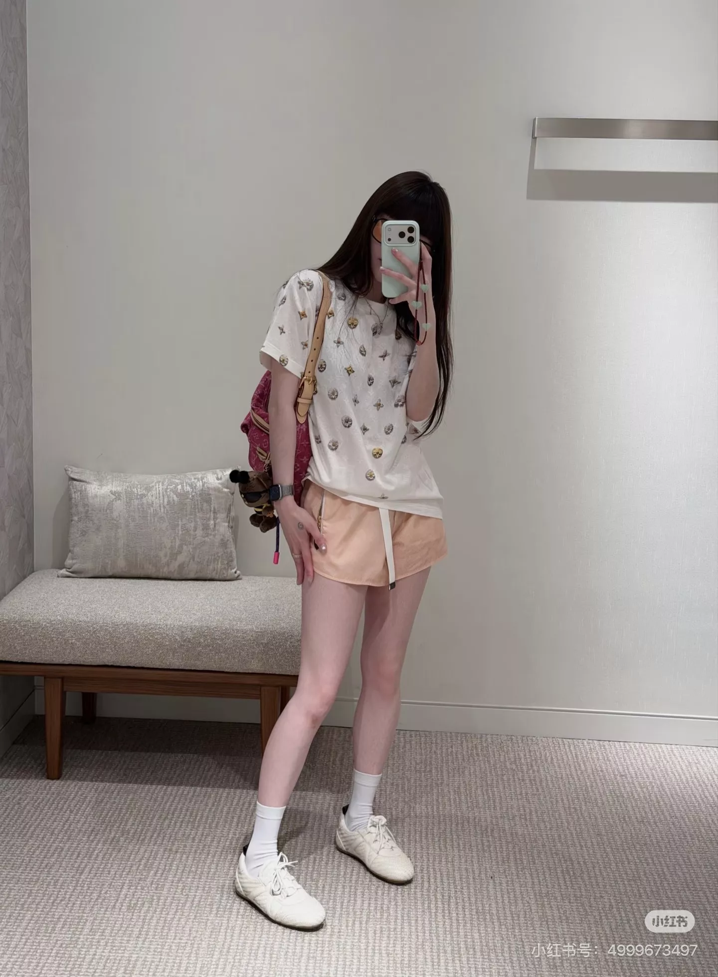 루이비통 모노그램 자카드 반소매 티셔츠 상세 이미지 18