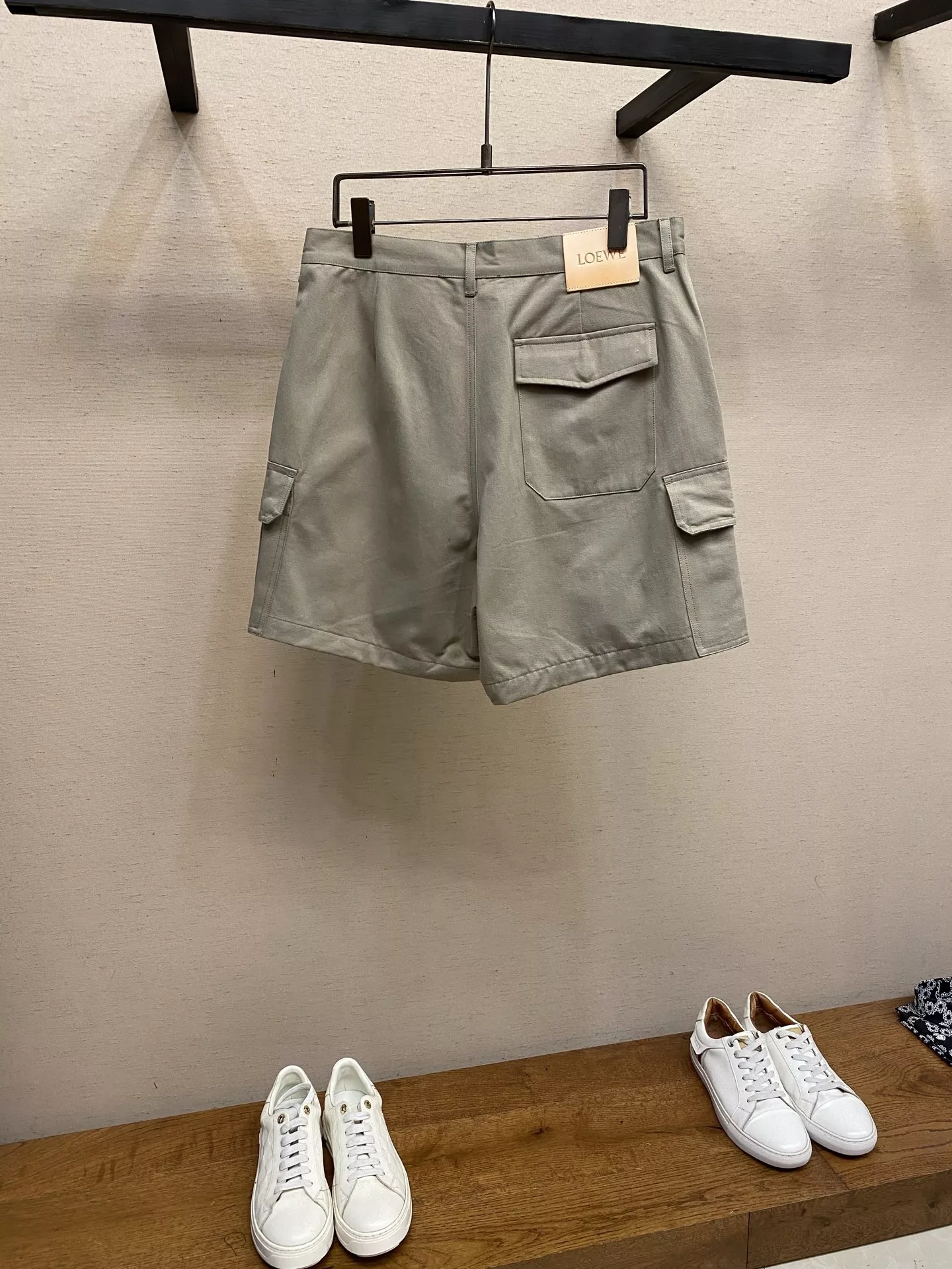 로에베 블랙 카고 데님 쇼츠 상세 이미지 11