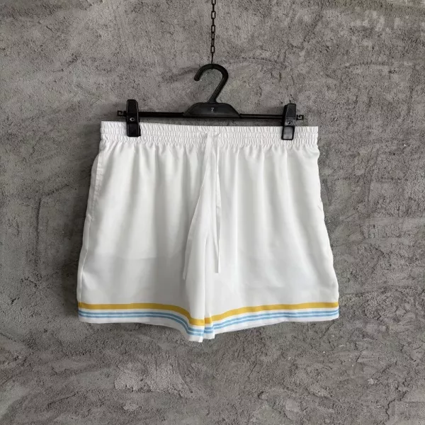 카사블랑카 행성 패턴 실크 쇼츠
