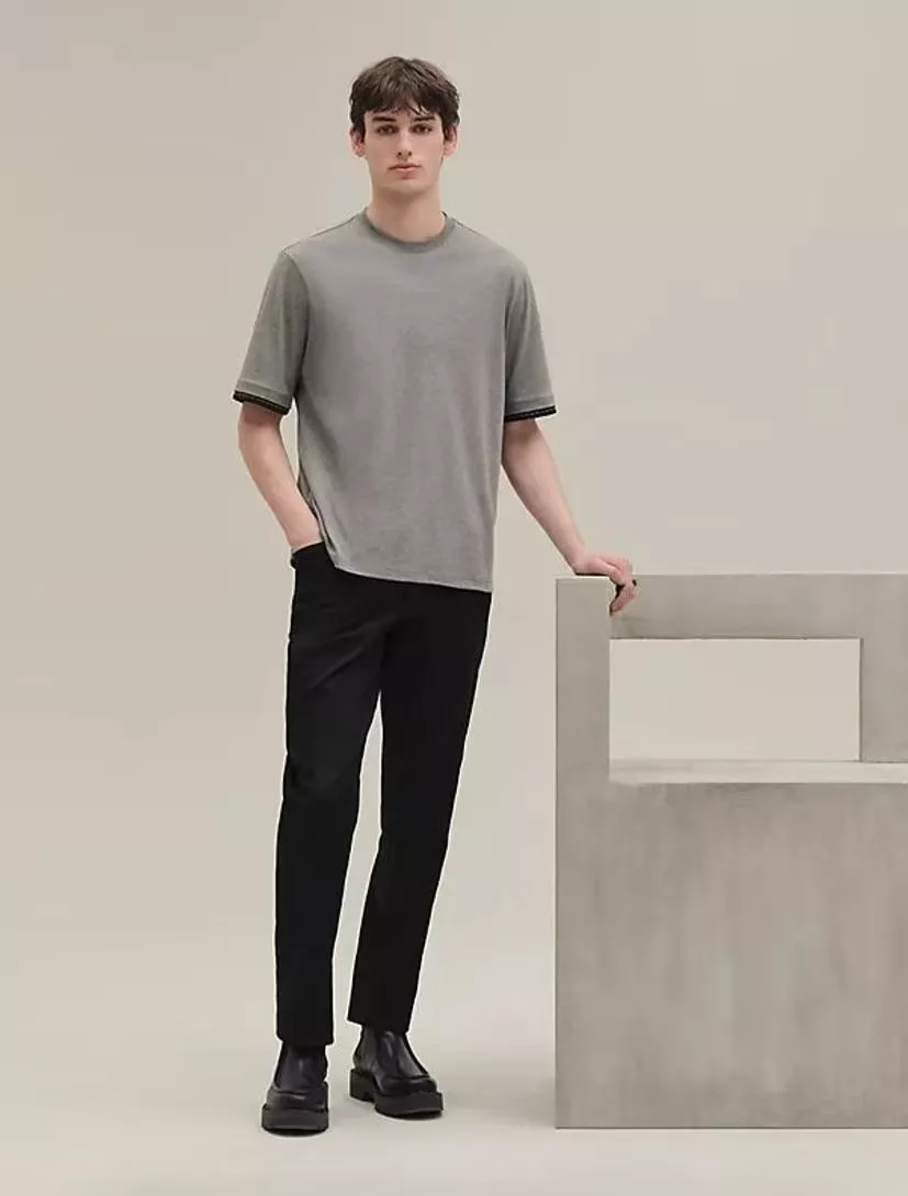 에르메스 피퀴르 셀리에 디테일 반팔 티셔츠 상세 이미지 11