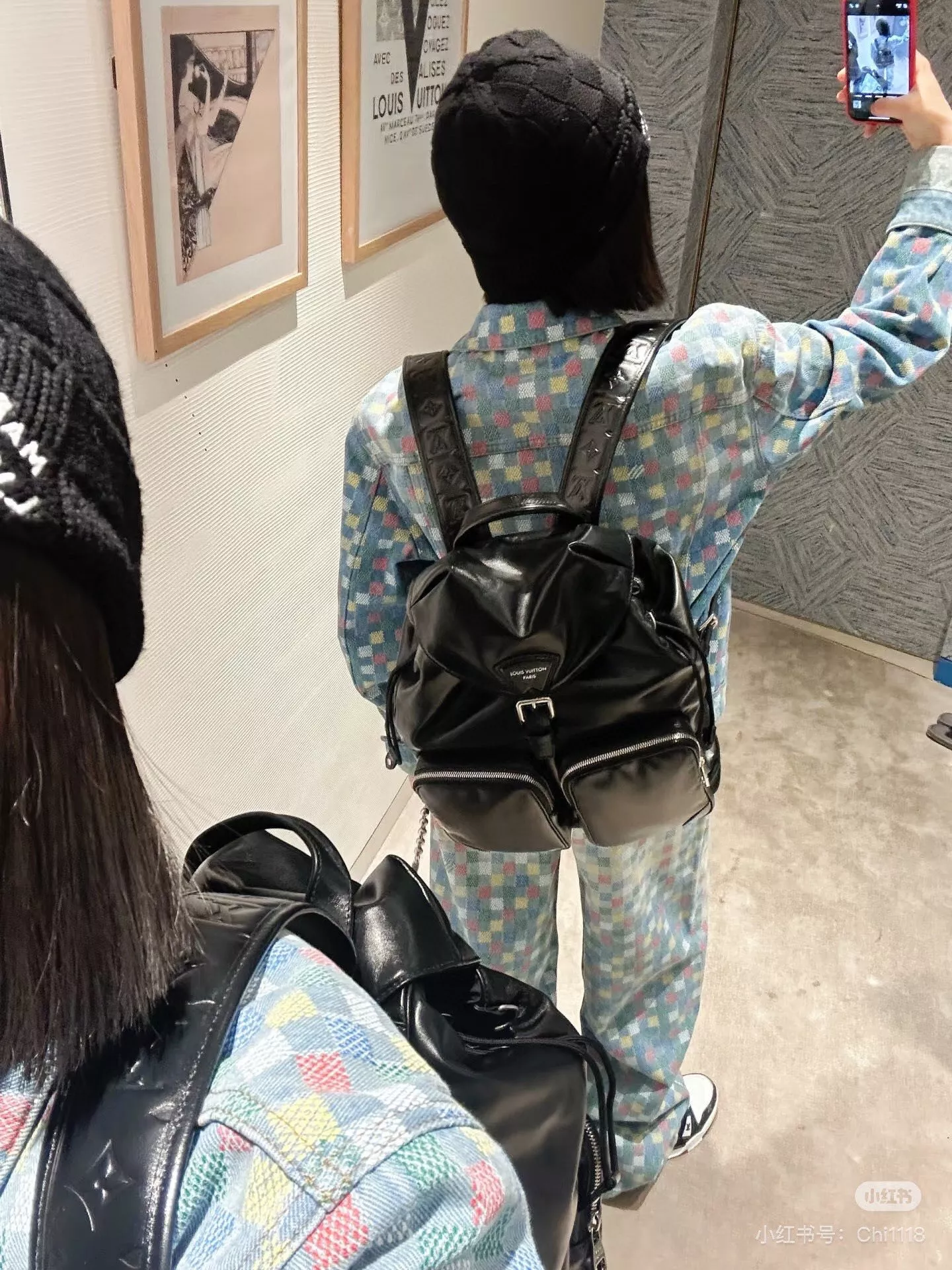 루이비통 다미에 프린트 와이드 데님 팬츠 상세 이미지 15