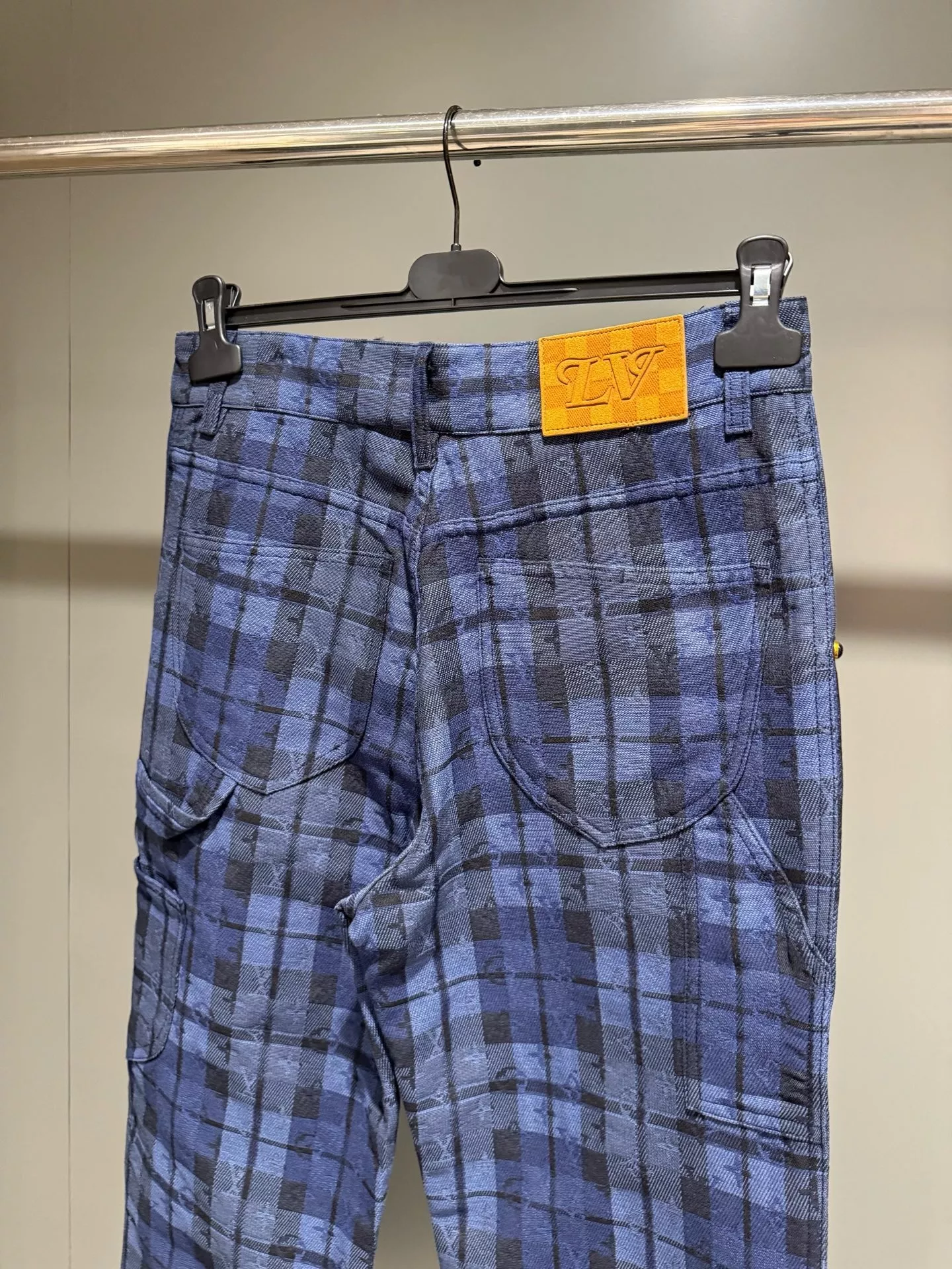 루이비통 모노그램 자카드 데님 팬츠 상세 이미지 3
