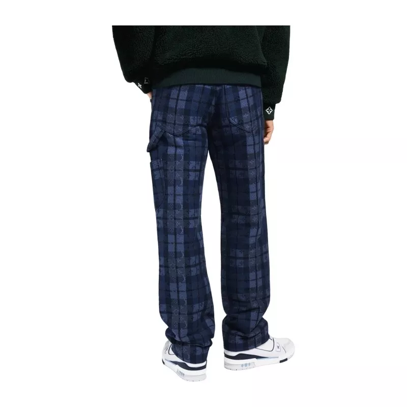루이비통 모노그램 자카드 데님 팬츠 상세 이미지 12