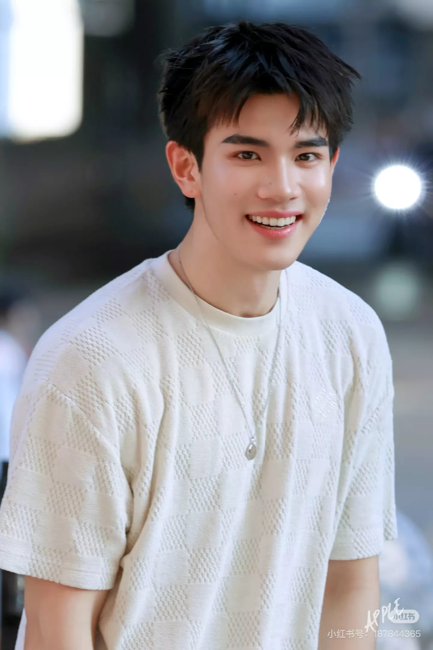 루이비통 체커보드 반팔 라운드 티셔츠 상세 이미지 13