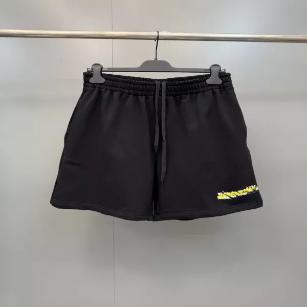 발렌시아가 스프레이 아트 밴딩 쇼츠