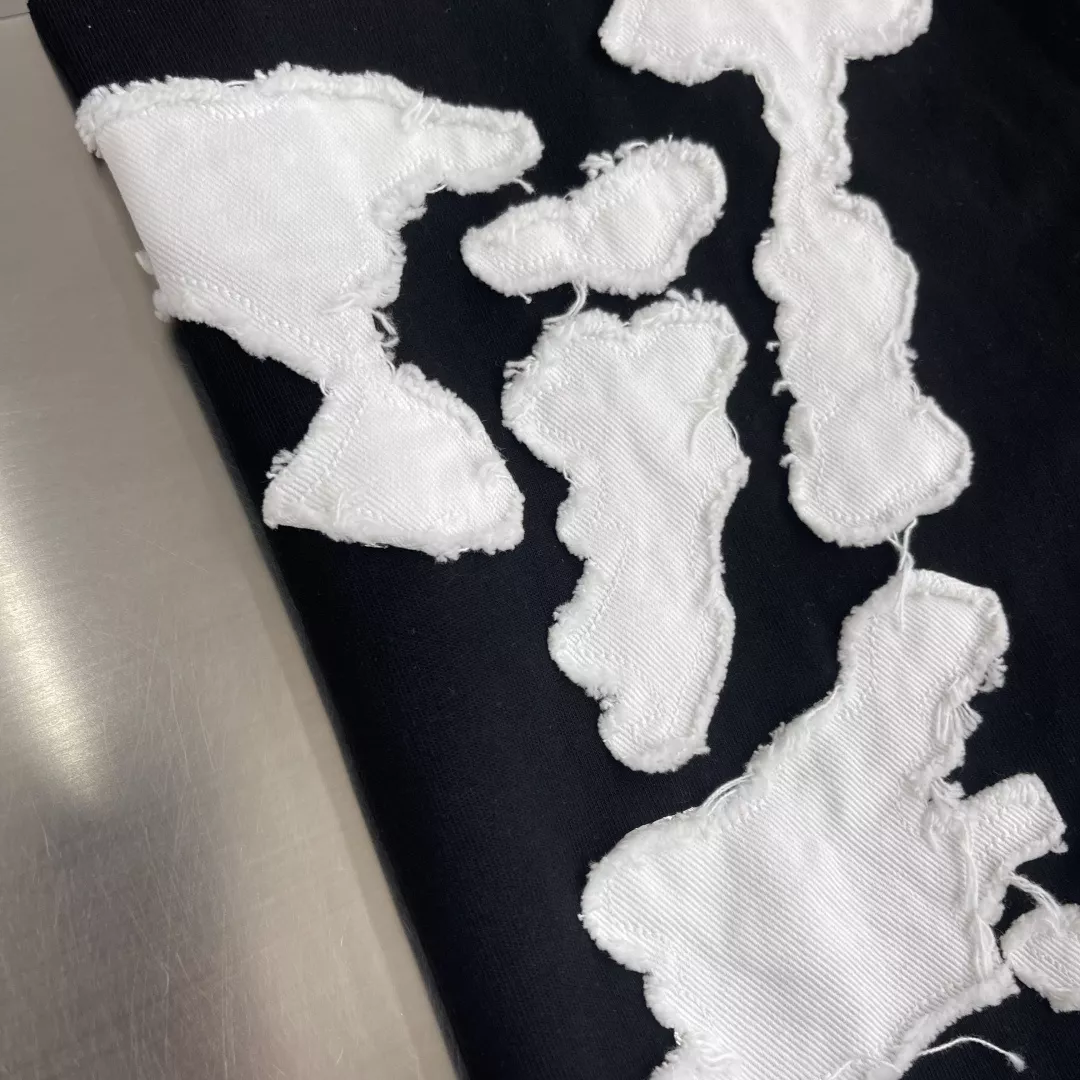 루이비통 타월 자수 패치 로고 티셔츠 상세 이미지 8