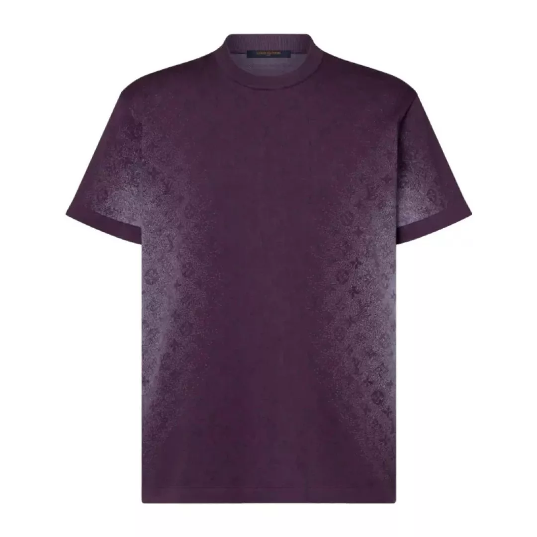 루이비통 그라데이션 레터링 프린트 코튼 티셔츠 상세 이미지 9