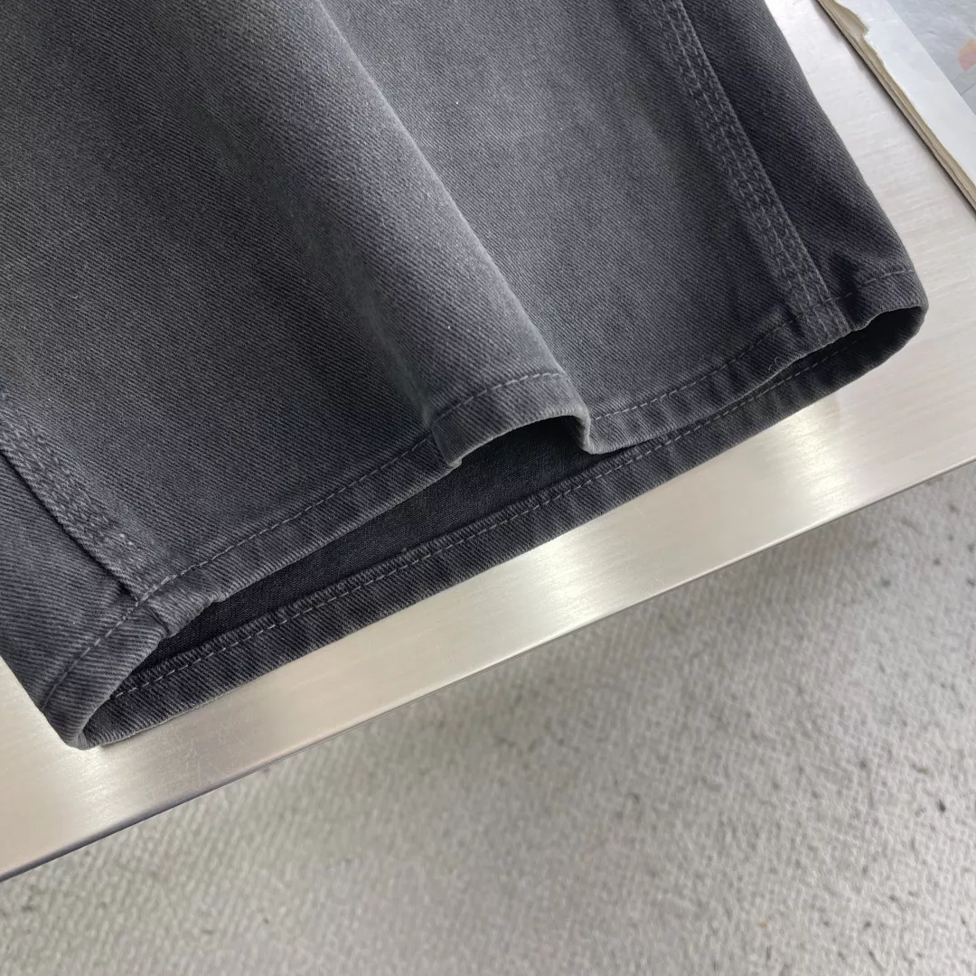 발렌시아가 배기핏 빈티지 투톤 스터드 데님 팬츠 상세 이미지 6