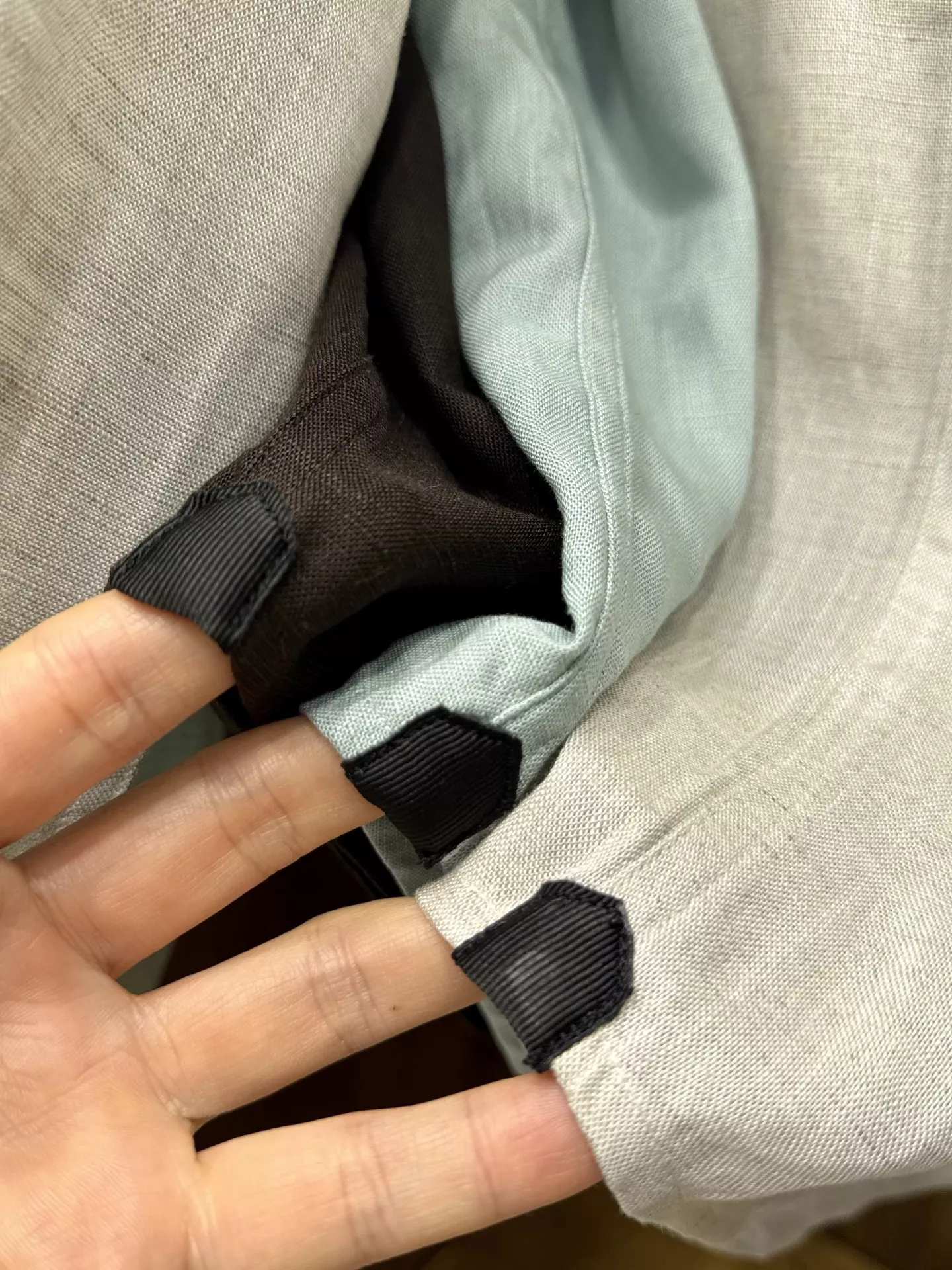 제냐 윈저 칼라 린넨 라이오셀 셔츠 상세 이미지 8