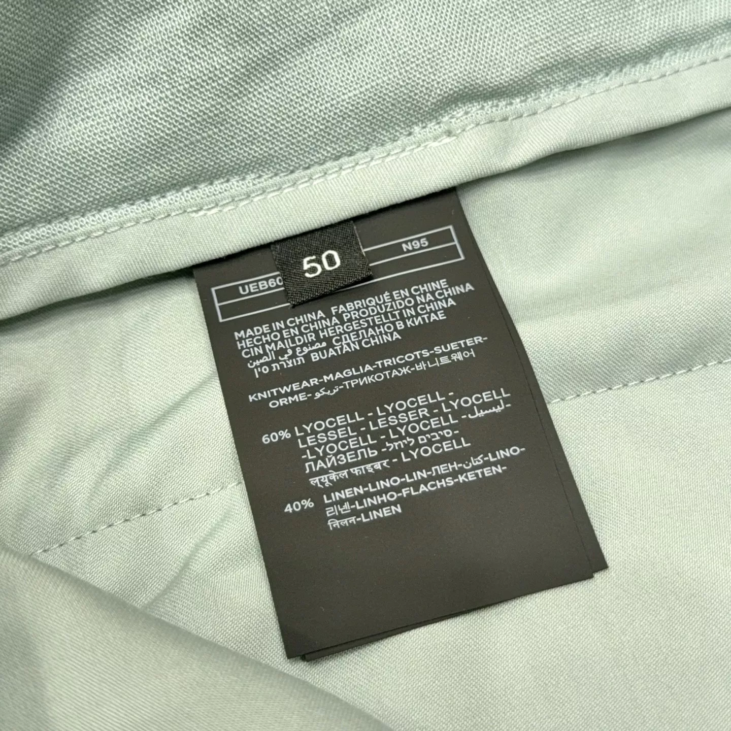 제냐 나폴리 허리 디테일 린넨 혼방 팬츠 상세 이미지 26