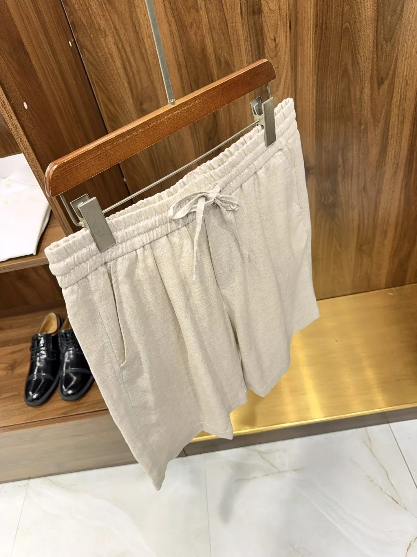 로로피아나 실마 혼방 밴딩 와이드 팬츠 상세 이미지 41