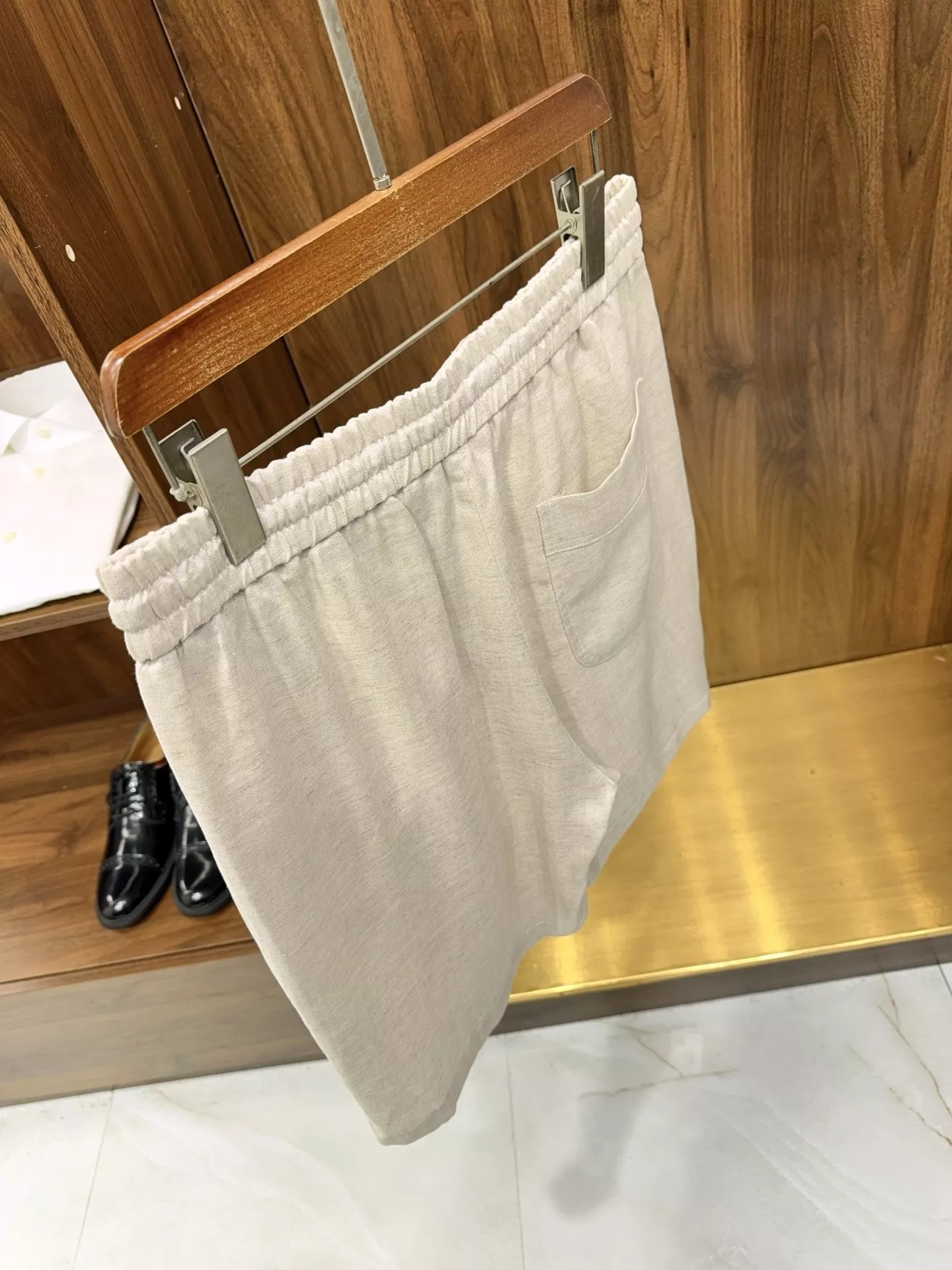 로로피아나 실마 혼방 밴딩 와이드 팬츠 상세 이미지 47