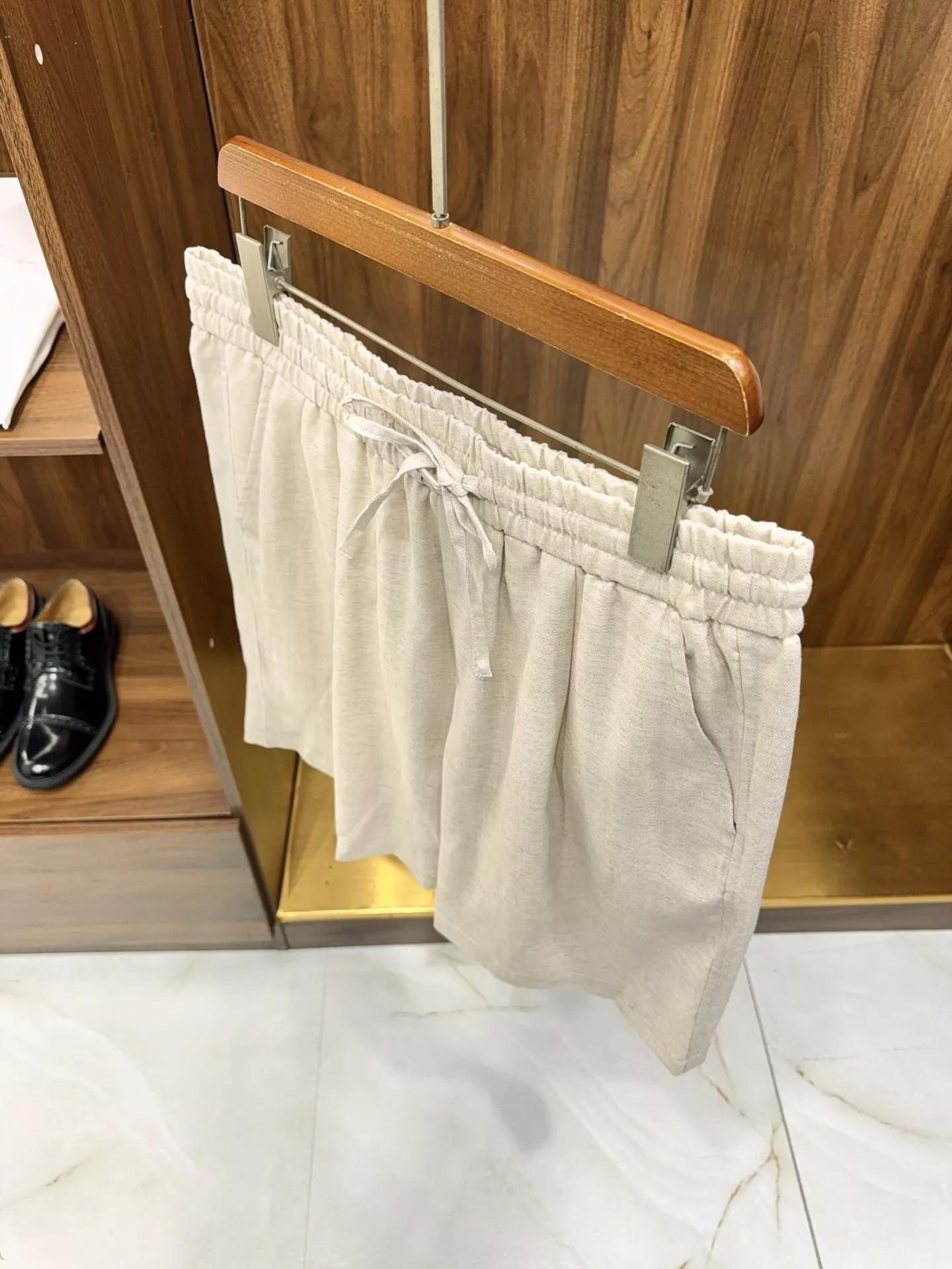 로로피아나 실마 혼방 밴딩 와이드 팬츠 상세 이미지 43