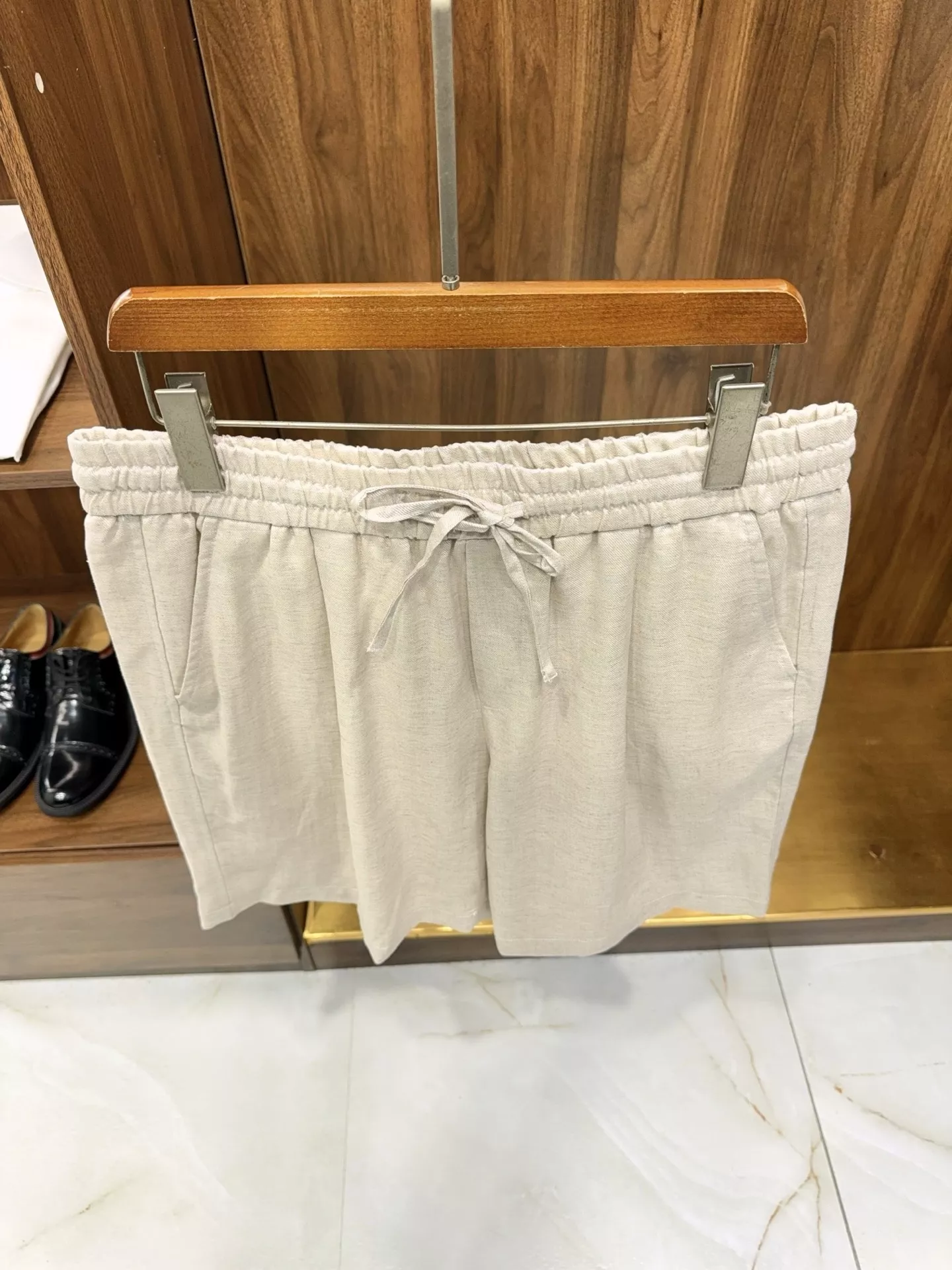로로피아나 실마 혼방 밴딩 와이드 팬츠 상세 이미지 42