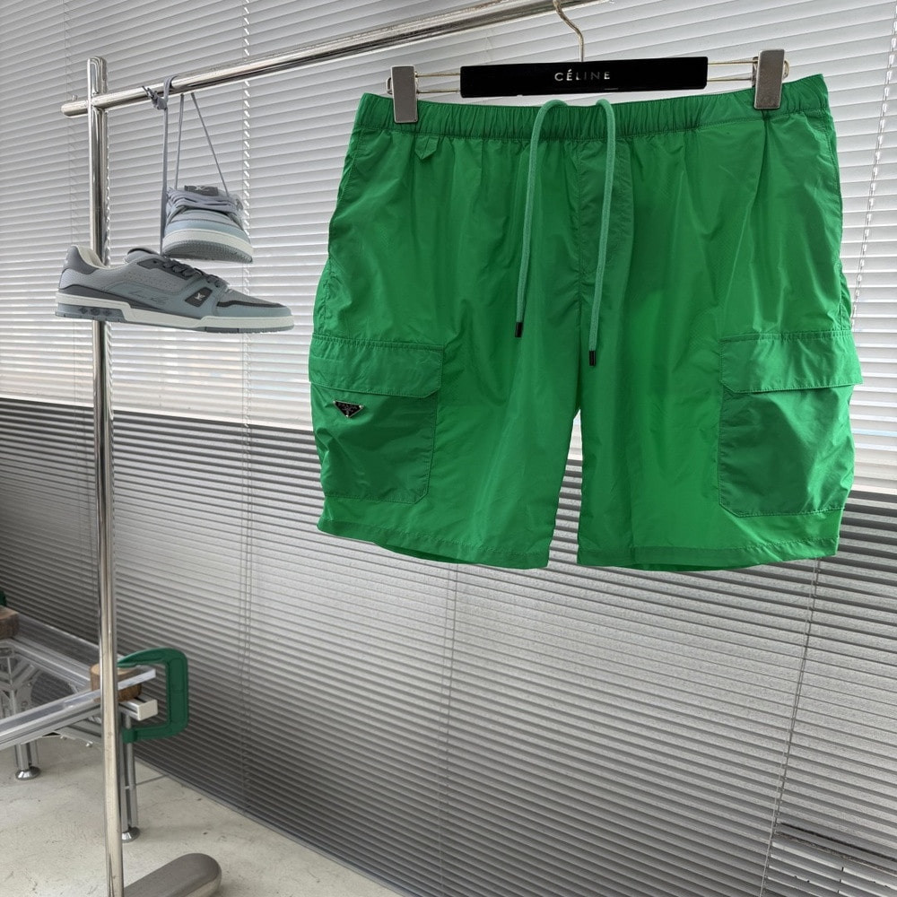 프라다 삼각 로고 나일론 쇼츠