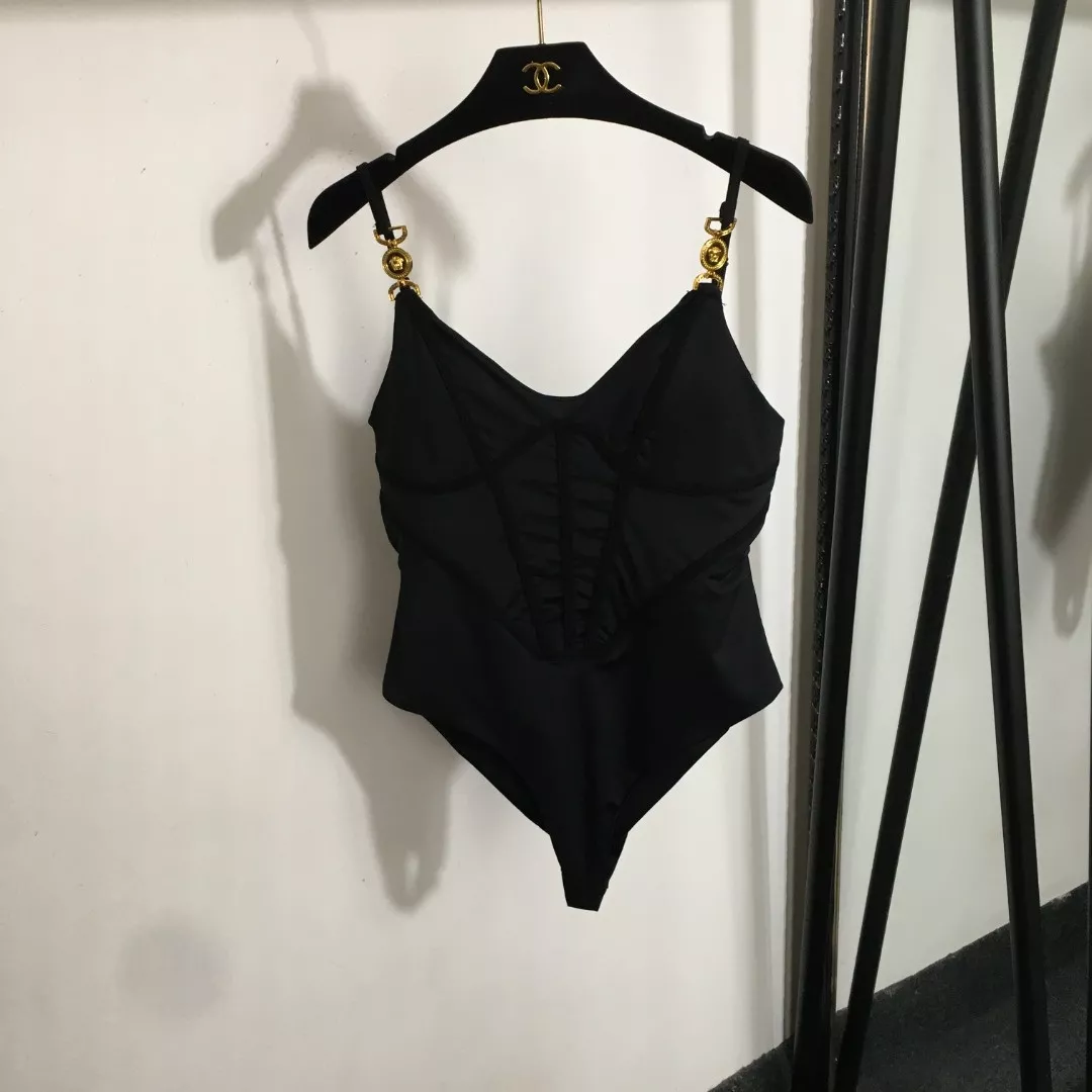 베르사체 메두사 숄더 버클 패턴 수영복 상세 이미지 12
