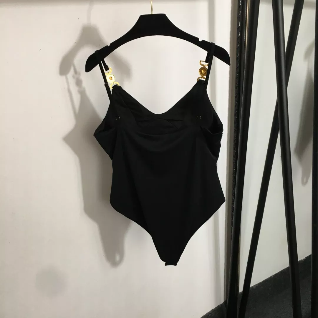 베르사체 메두사 숄더 버클 패턴 수영복 상세 이미지 13