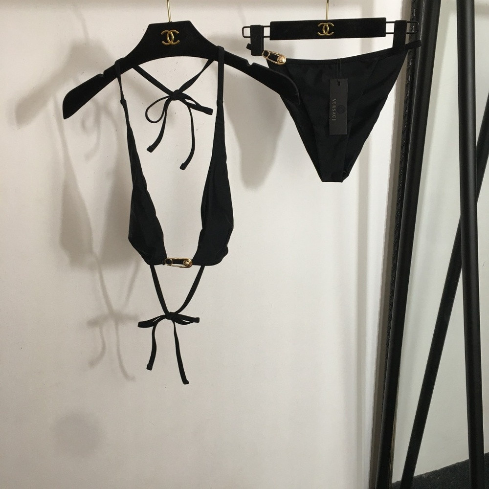 베르사체 메두사 장식 분리형 수영복 세트