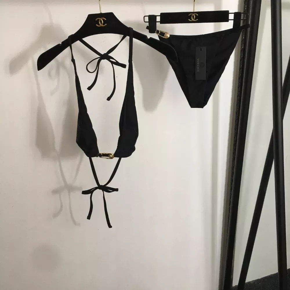 베르사체 메두사 장식 분리형 수영복 세트