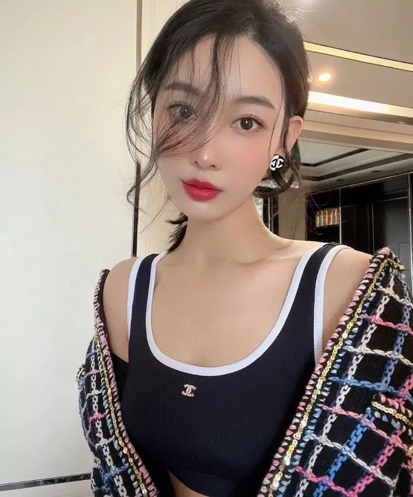 샤넬 더블씨 장식 투피스 수영복 상세 이미지 2
