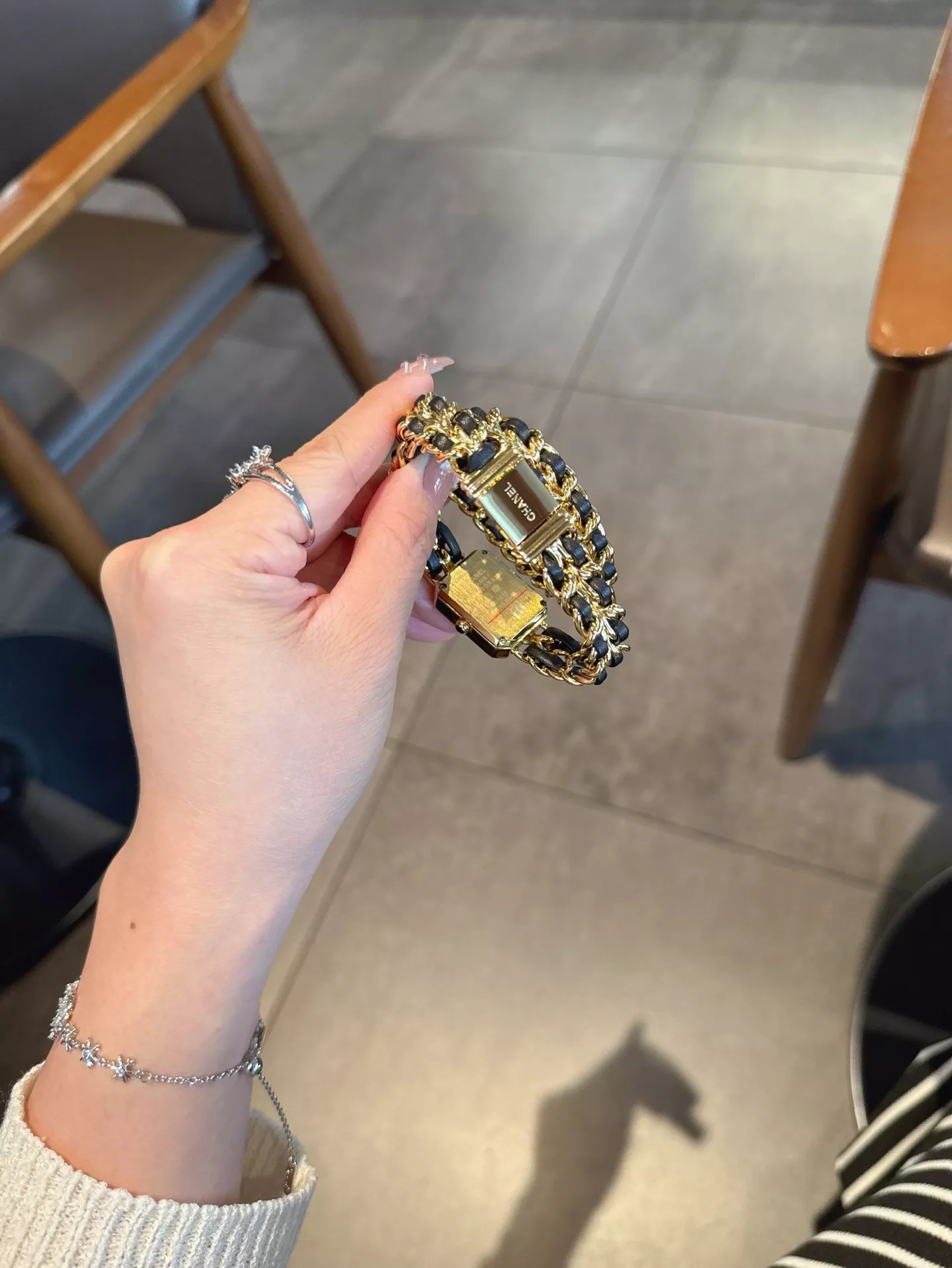 샤넬 더블 랩 체인 스트랩 워치 상세 이미지 6