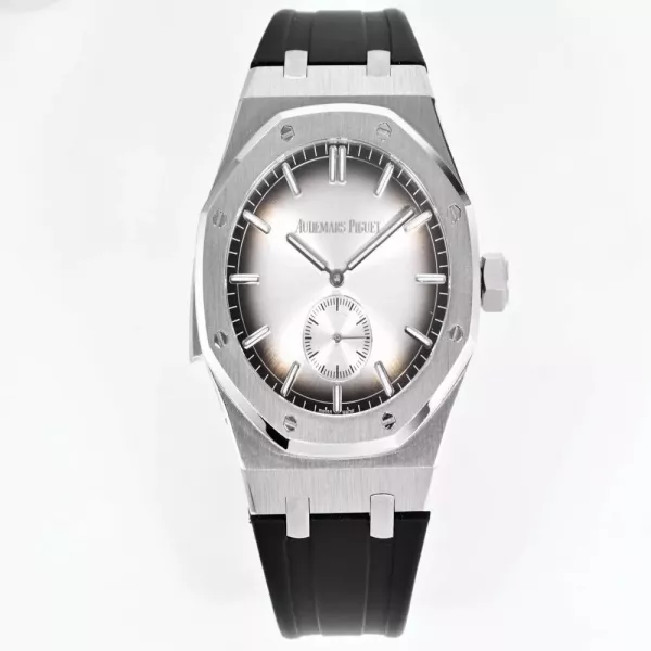 오데마피게 로열오크 러버 스트랩 워치