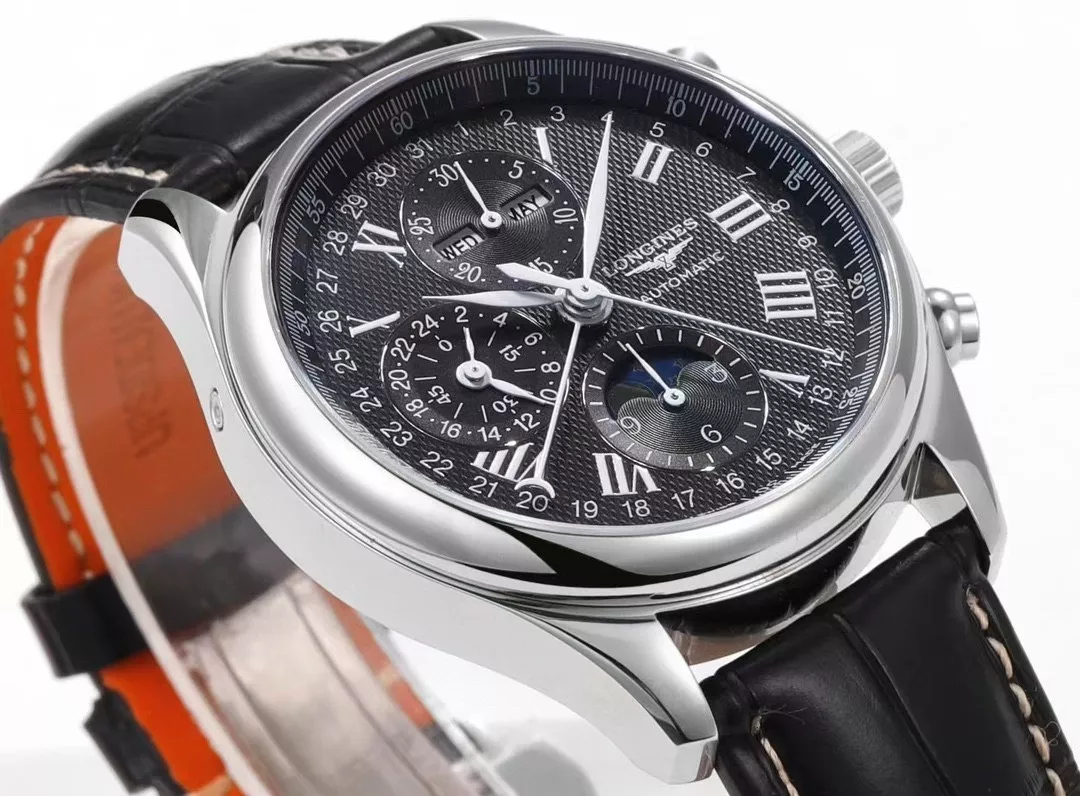 론진 남성 멀티기능 기계식 손목시계 상세 이미지 4