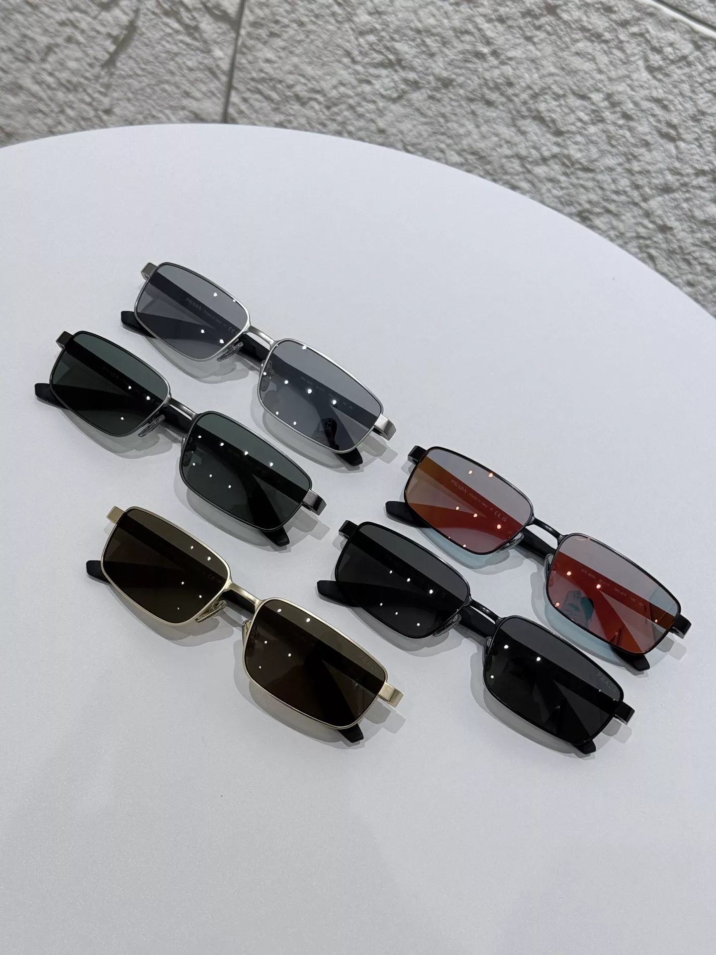 프라다 메탈 콤비 풀프레임 선글라스 상세 이미지 4