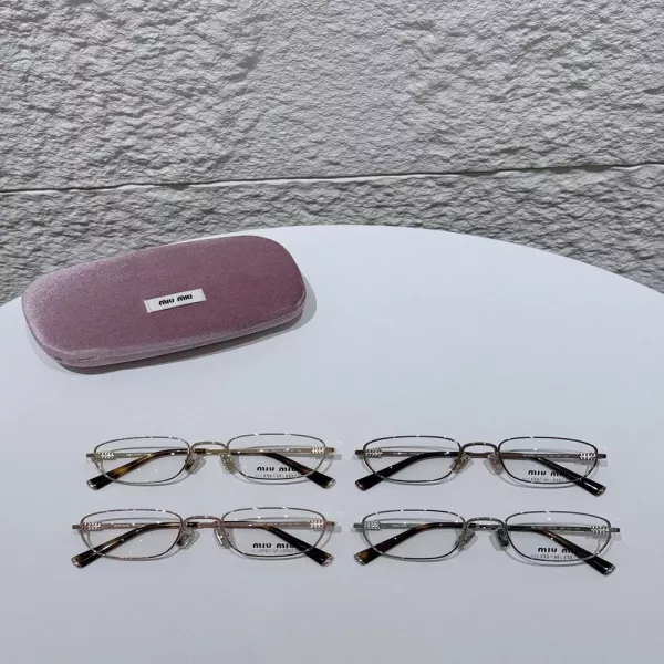 미우미우 메탈 풀프레임 안경테