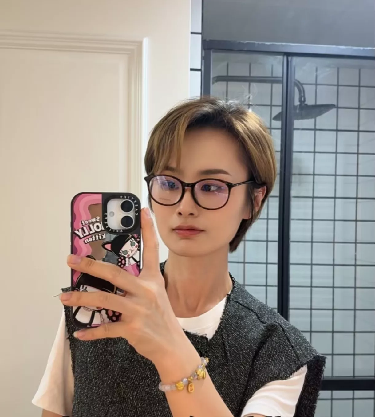 샤넬 클래식 더블씨 라운드 안경테 상세 이미지 83