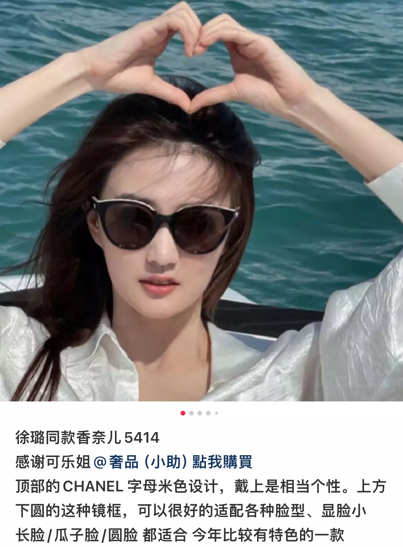샤넬 로고 포인트 선글라스 상세 이미지 35