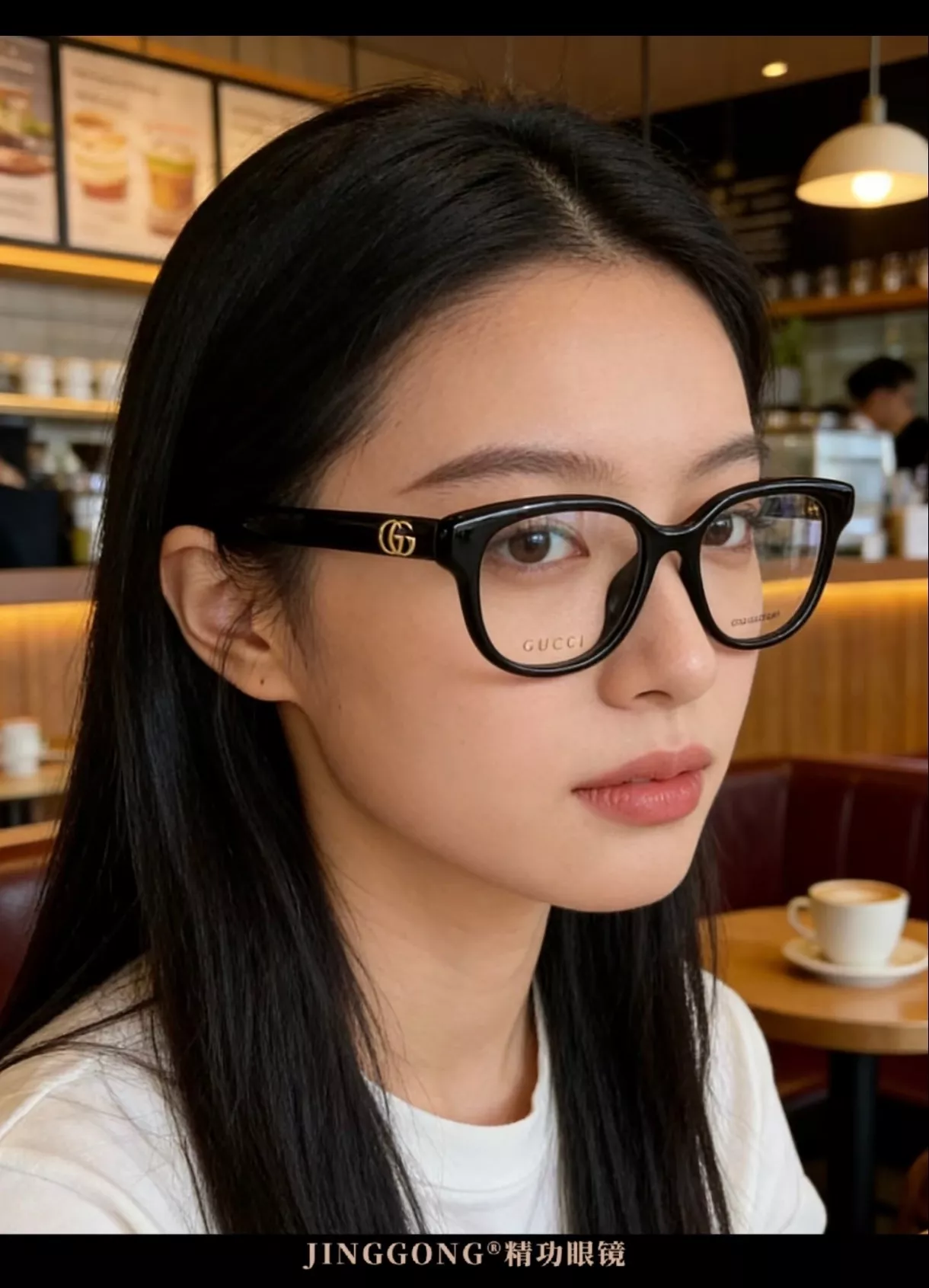 구찌 클래식 GG 로고 캣아이 안경테 상세 이미지 66