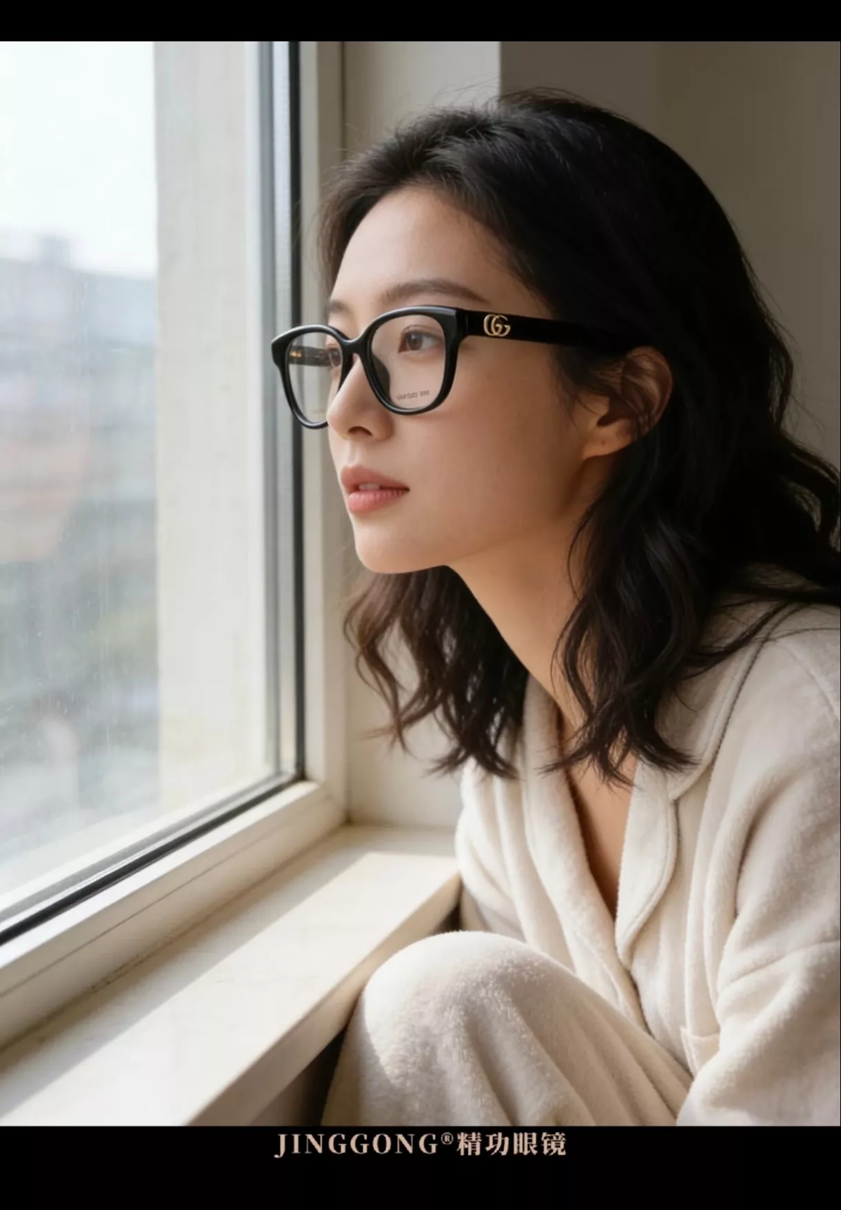 구찌 클래식 GG 로고 캣아이 안경테 상세 이미지 67