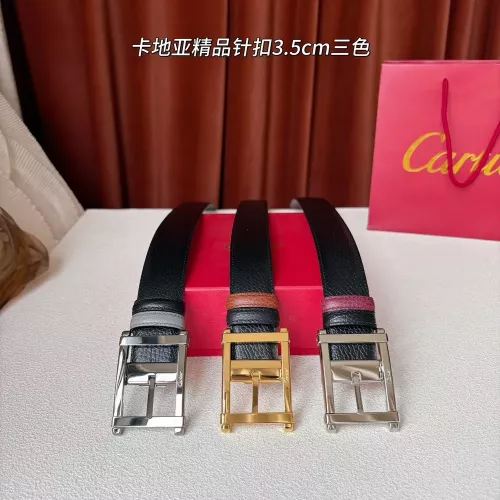 까르띠에 양면 소가죽 벨트