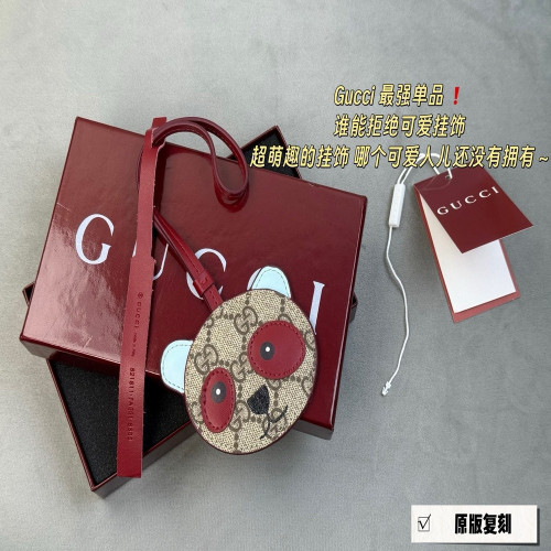 구찌 테디베어 참 장식 키링