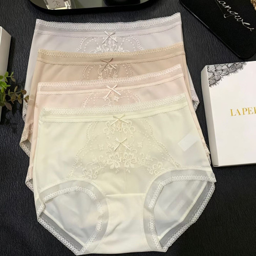 라펠라 레이스 아이스실크 여성 이너