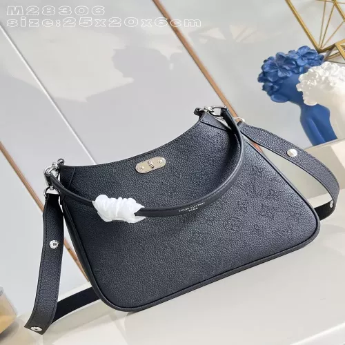 루이비통 펀칭 모노그램 가죽 숄더백
