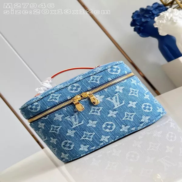 루이비통 모노그램 데님 미니 코스메틱 파우치