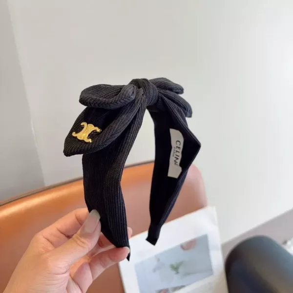 셀린느 리본 장식 헤어 액세서리