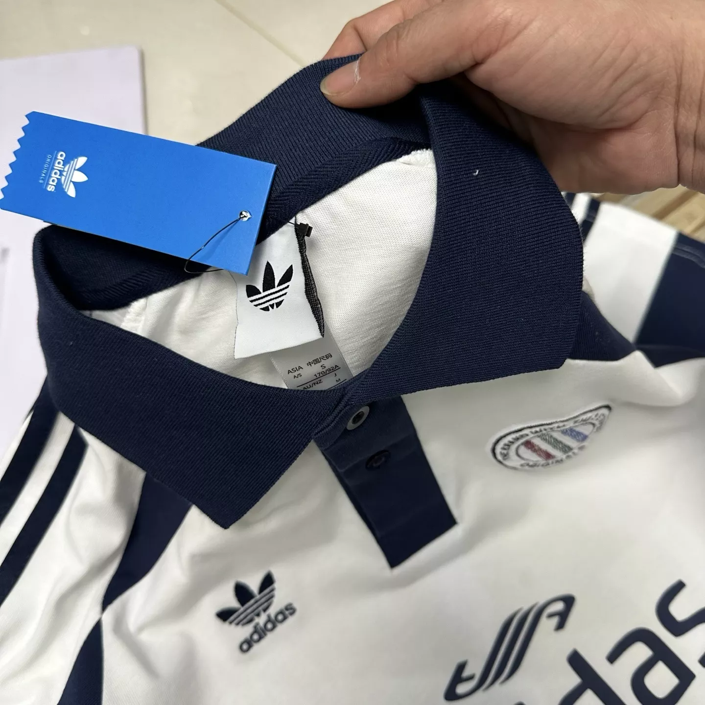 아디다스 삼선 반소매 폴로 티셔츠 상세 이미지 7