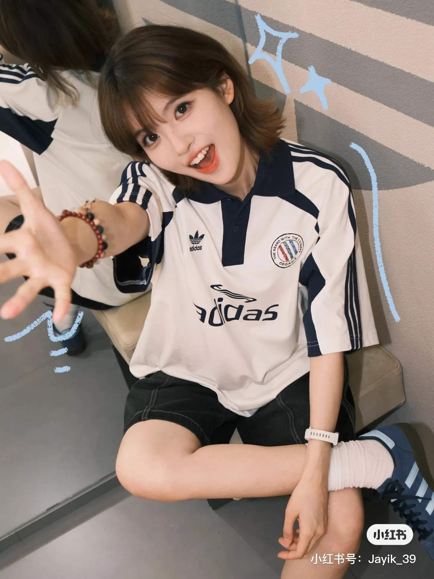 아디다스 삼선 반소매 폴로 티셔츠 상세 이미지 17