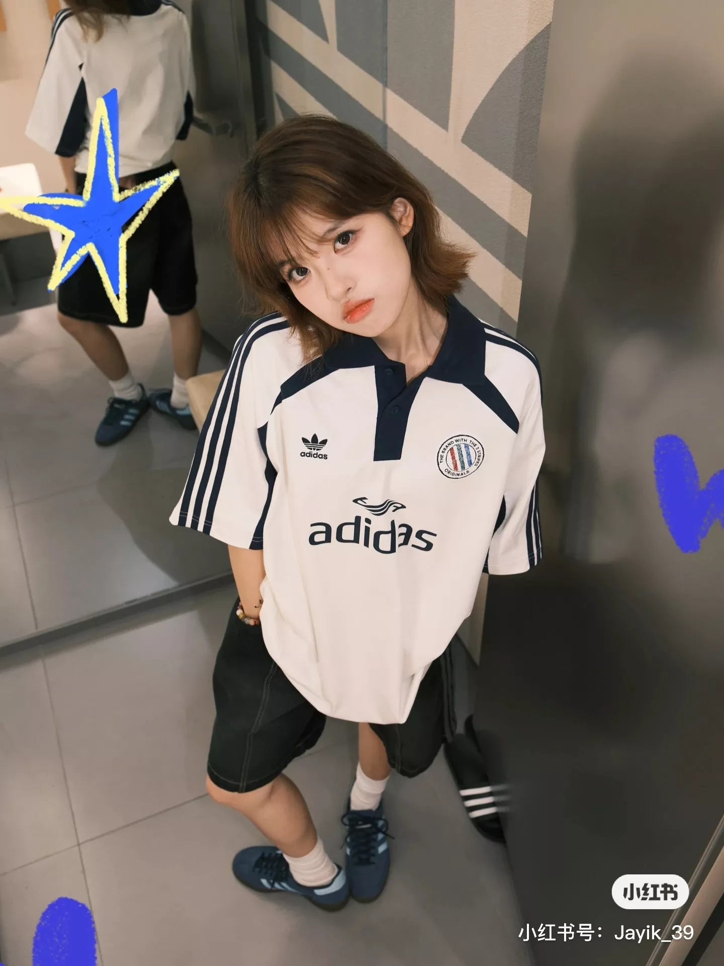 아디다스 삼선 반소매 폴로 티셔츠 상세 이미지 18