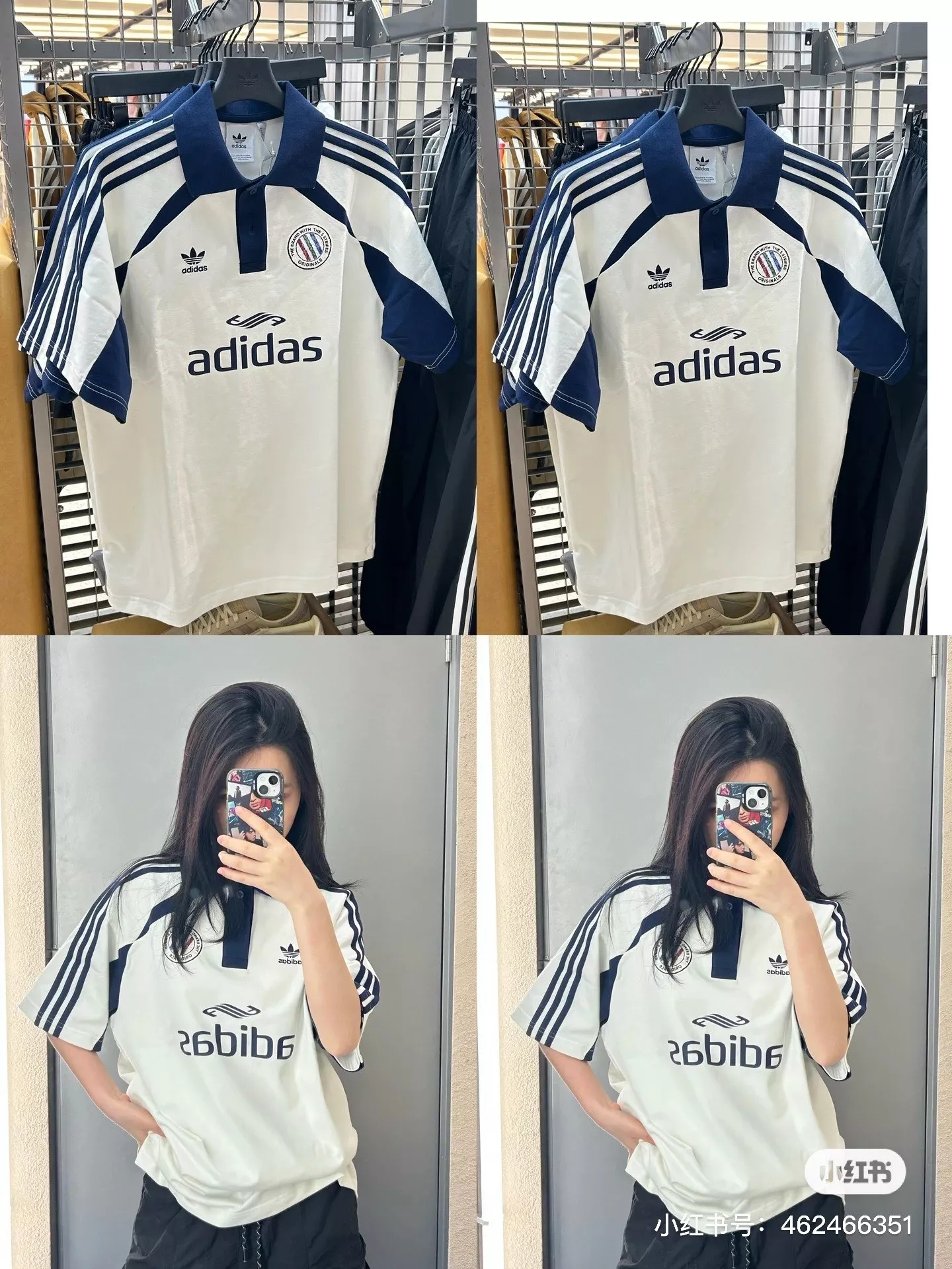 아디다스 삼선 반소매 폴로 티셔츠 상세 이미지 15