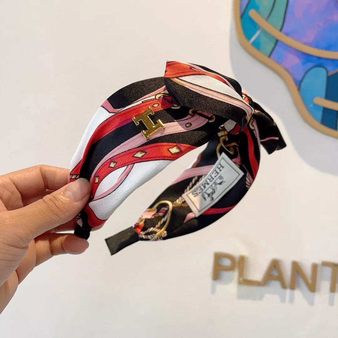 에르메스 리본 장식 헤어밴드 상세 이미지 3