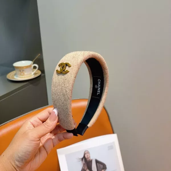 샤넬 와이드 헤어밴드