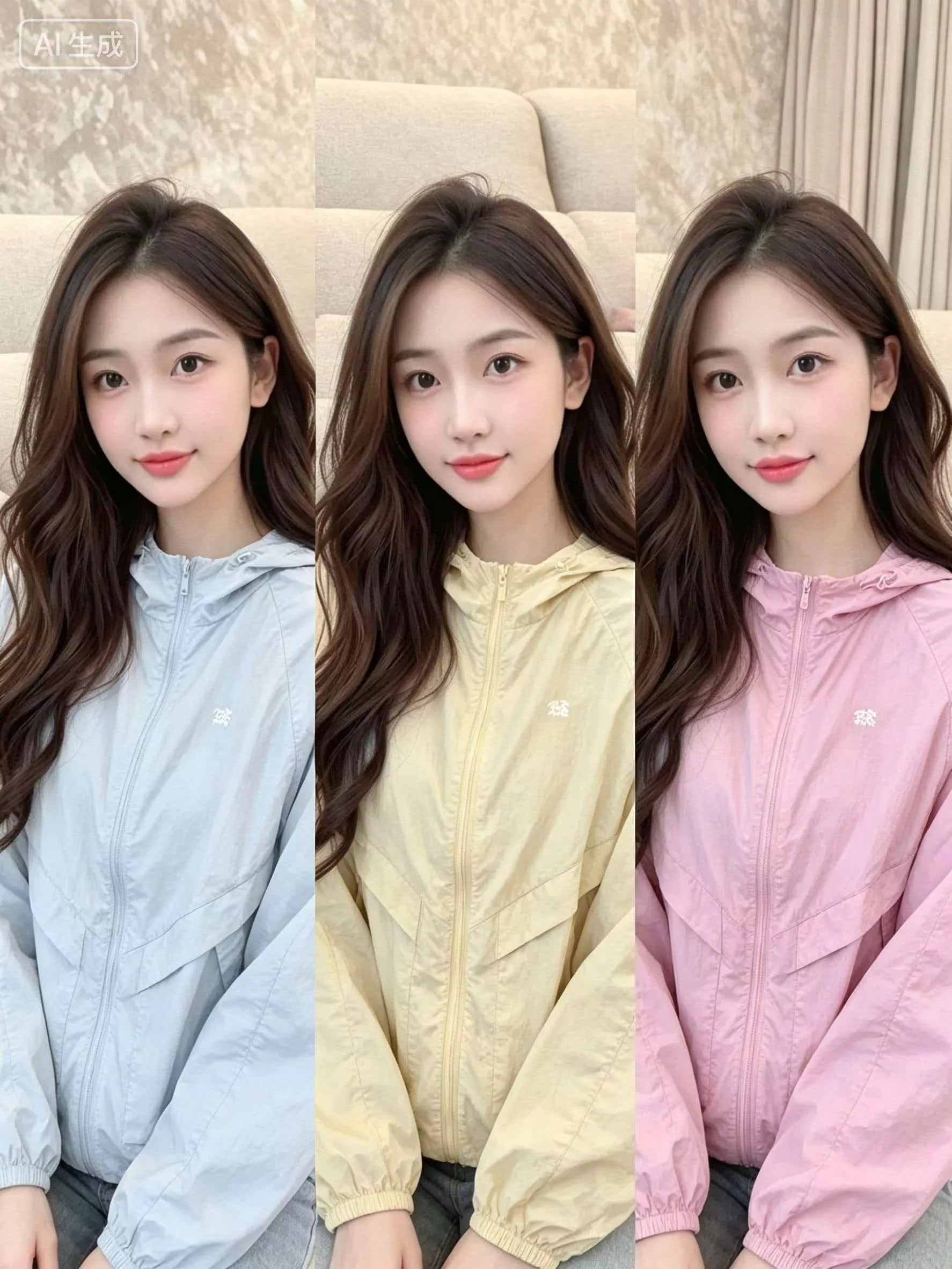 코오롱스포츠 마카롱 후드 집업 자외선 차단 재킷 상세 이미지 22