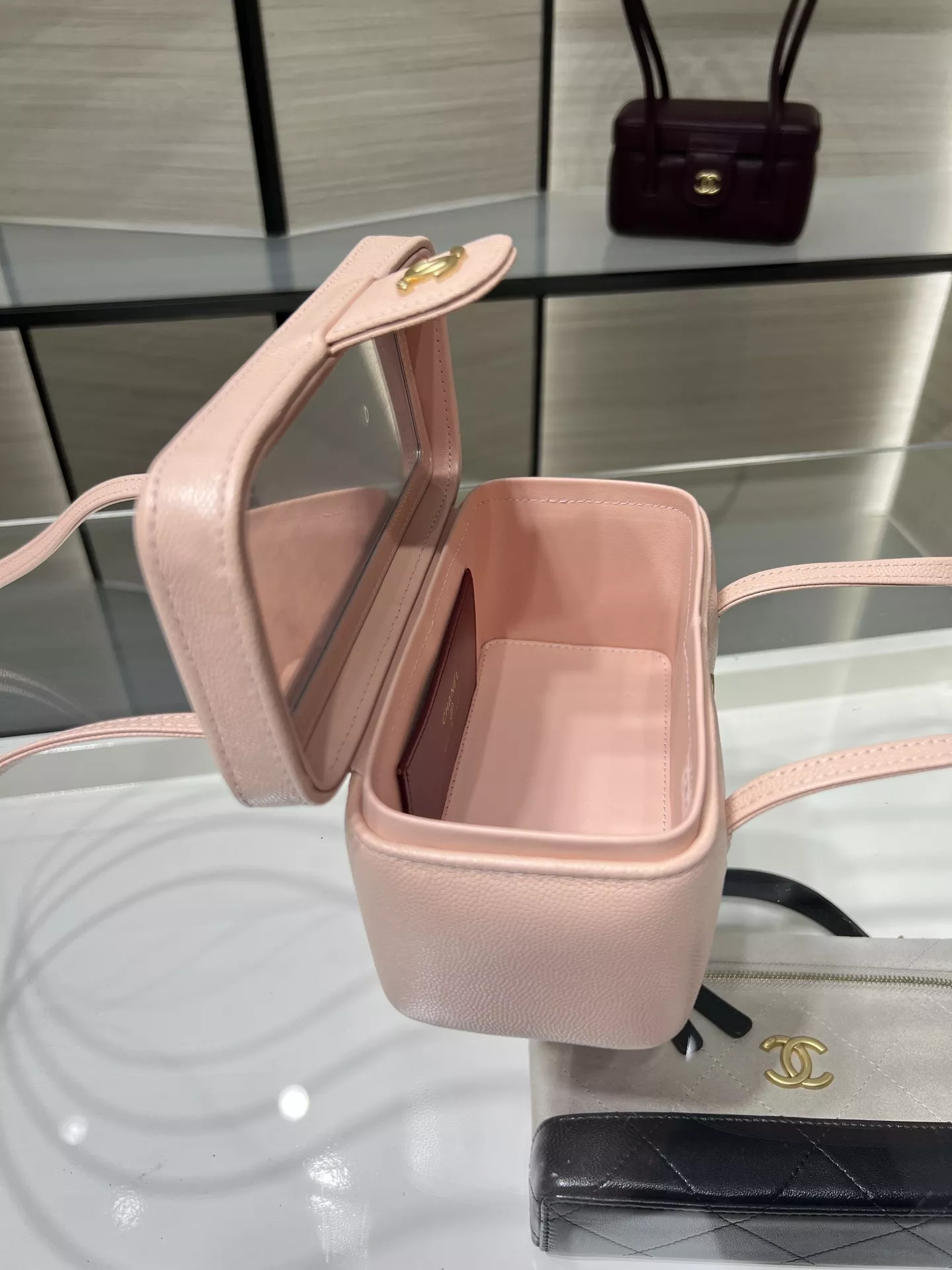 샤넬 프레피 코코 언더암 롱핸들 백 상세 이미지 8