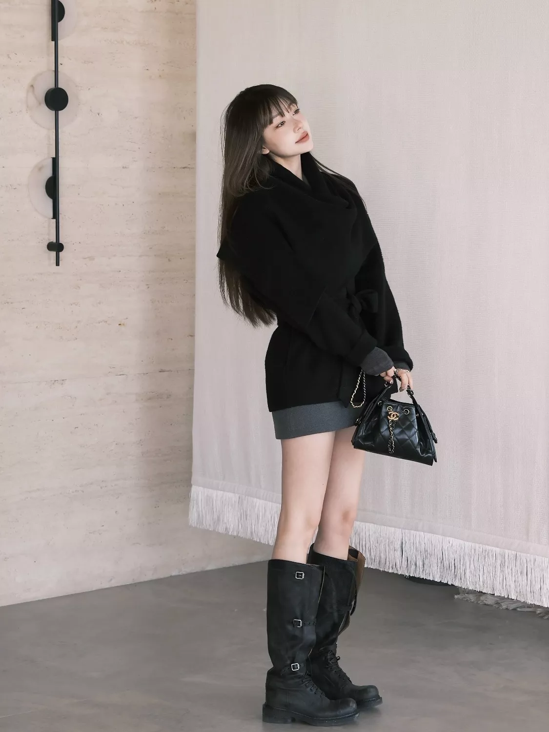 샤넬 퀼팅 체인 미니 숄더백 상세 이미지 15