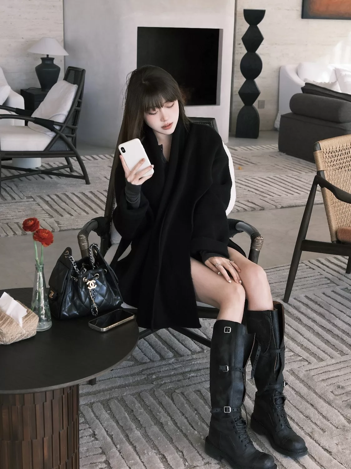 샤넬 퀼팅 체인 미니 숄더백 상세 이미지 16